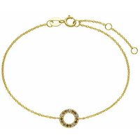 Xenox Damen Armband mit weißen Topas und Quarz Steinen Gold XG4437G Xenox Damen Armband mit weißen Topas und Quarz Steinen Gold XG4437G