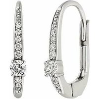 Elaine Firenze Creolen 14ct. Weißgold 75035660E/3 Elaine Firenze Creolen 14ct. Weißgold 75035660E/3