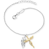 Damen-Armband ‚Feder&Engel‘ ERB-FEDER-ANGEL-BIG Damen-Armband ‚Feder&Engel‘ ERB-FEDER-ANGEL-BIG
