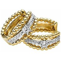 Viventy Damen Zirkonia-Ohrringe Creolen Gelbgold 785094 Viventy Damen Zirkonia-Ohrringe Creolen Gelbgold 785094