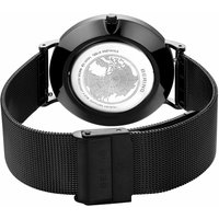 Bering Herrenuhr analog Quarz mit Milanaise-Armband 14240-128 Bering Herrenuhr analog Quarz mit Milanaise-Armband 14240-128