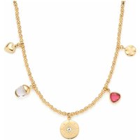 Leonardo Damen Halskette Giselle mit Mini Charm Anhängern Gelbgold 023214 Leonardo Damen Halskette Giselle mit Mini Charm Anhängern Gelbgold 023214