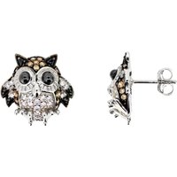 Finn Eulen Ohrringe 925/00 Sterlingsilber Finn Eulen Ohrringe 925/00 Sterlingsilber