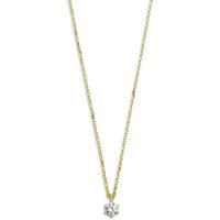 XENOX Halskette 925/Silber Gold plattiert XENOX Halskette 925/Silber Gold plattiert
