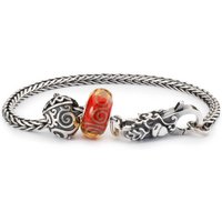 Trollbeads Damenarmband Königin des Waldes 19cm Silber TAGBO-01806 Trollbeads Damenarmband Königin des Waldes 19cm Silber TAGBO-01806