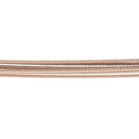 Ernstes Design Damen Halsreif 10-fach Drahtseil DS10-RG-45 Ernstes Design Damen Halsreif 10-fach Drahtseil DS10-RG-45