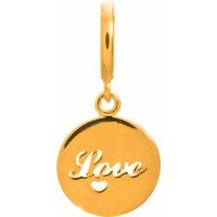 Endless Jewelry Damen Anhänger Love Coin Gold 53304 Endless Jewelry Damen Anhänger Love Coin Gold 53304