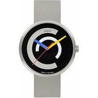 Walter Gropius Analoguhr Centum mit Lederband Grau WG 010-01M Walter Gropius Analoguhr Centum mit Lederband Grau WG 010-01M