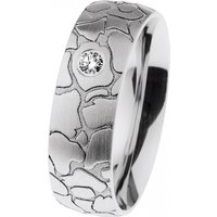 Ernstes Design Damen Trauring mit Diamant Breit R667-55 Ernstes Design Damen Trauring mit Diamant Breit R667-55