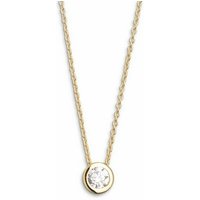 Xenox Damen Halskette mit Zirkonia Anhänger 45cm Gold XS7281G Xenox Damen Halskette mit Zirkonia Anhänger 45cm Gold XS7281G