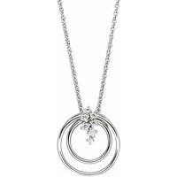 Viventy Damenkette mit Anhänger Silber 784672 Viventy Damenkette mit Anhänger Silber 784672