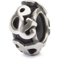 Trollbeads Unisex Bead & Zeichen Sterling Silber TAGBE-10236 Trollbeads Unisex Bead & Zeichen Sterling Silber TAGBE-10236
