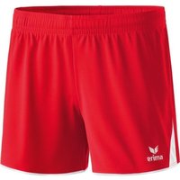 Erima Classics 5-Cubes Shorts Damen - rot/weiß-M