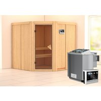 Demmelhuber Sparen Sie 17 % auf die Sauna JARIN 196 x 196 cm mit BioKombiofen