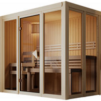 Demmelhuber Sauna IRAVA 3 216 x 138 m 36 kW Ofen ext Steuerung