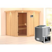 Demmelhuber 17% Rabatt auf Sauna JARIN 196 x 196 cm mit 90 kW BioKombiofen