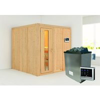 Demmelhuber 19% Rabatt auf Sauna RODIN 196 x 196 cm mit 90 kW Ofen und Steuergerät