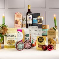 Gluten Free Merry Christmas Hamper - Wicker Hamper