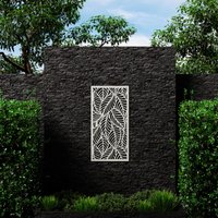 Composite Trellis Garden Screen - Botanic Ivory 1200 x 600