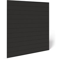 Composite Fence Panels - Graphite Without Posts 1.2m