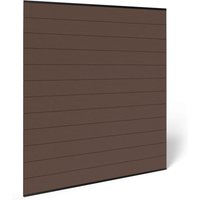 Composite Fence Panels - Mocha Without Posts 1.5m