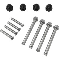 Fence Post - Expanding Bolts (X4), Screw (X4), Cap (X4)