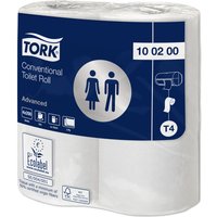 Tork Advanced T4 Toilet Roll 23m 2-Ply (Case of 36) - 100200