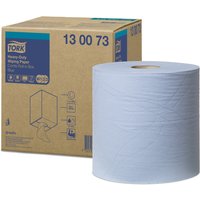 Tork W2 Heavy-Duty Wiping Paper Blue 2ply 170m - 130073