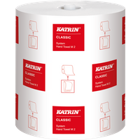 Katrin Classic System White M2 Towel Roll 2ply (Case of 6) - 460102