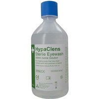 HypaClens Sterile Eye Wash Bottles (500ml) | Pack of 10