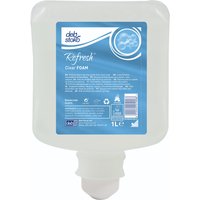 Deb Refresh Perfume Free Clear Foam Soap 1 Litre (Case of 6)