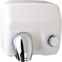 C21 Push Button Nozzle White Hand Dryer | 2.3K Watts
