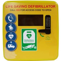 Defib Store Outdoor Polycarbonate Defibrillator Cabinet 4000 Series- Locked