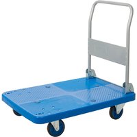 ProPlaz Blue Platform Truck/Trolley | Large 300kg Capacity