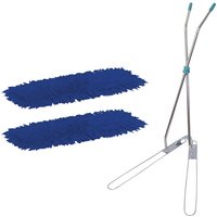 V Sweeper Mop Complete System With Reinforced Sweeper Handles And Frame