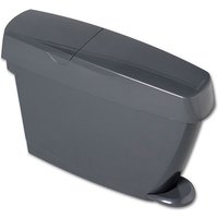 P & L System Washroom P & L Sanibin 15 Litre Pedal Operated Sanitary Bin in Grey