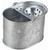 Scot Young Research Ltd Galvanised Metal Mop Bucket Sieve Wringer 10 Litre