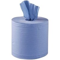 300m Standard Blue 1 Ply Centrefeed Roll - Case of 6