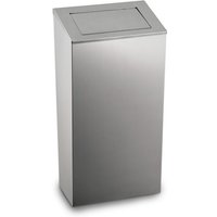 Opal Ecoline Brushed Stainless 50 Litre Push Lid Wastebin