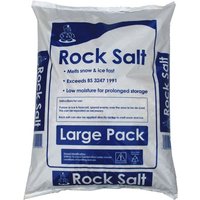 White Road And Pavement De-icing Rock Salt In A 23KG Bag