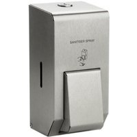 Synergise 400ml Sanitiser Dispenser in Brushed Steel