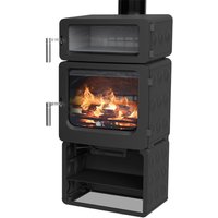 Ekol Baked Pumpkin Stack Wood Burning Ecodesign Stove