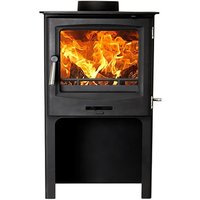 Cast Tec Horizon 5 DEFRA Approved Wood Burning   Multifuel Ecodesign Logstore Stove