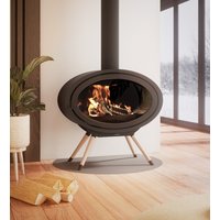 Dik Geurts Oval Front 7.9kW Wood Burning Ecodesign Stove
