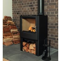 Mendip Woodland DC Large Wood Burning Ecodesign Logstore Stove