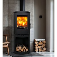 Portway PB1000 Wood Burning / Multifuel Ecodesign Logstore Stove