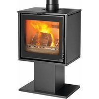 Serenity 50 Pedestal DEFRA Approved Wood Burning   Multifuel Ecodesign Stove