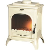 Invicta Seville 2 Ivory Enamel 7kW Wood Burning Ecodesign Stove
