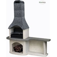 Axon Sorrento Masonry Barbecue with Side Table