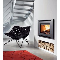 Westfire Uniq 32 Wide Frame DEFRA Approved Wood Burning Ecodesign Inset Stove